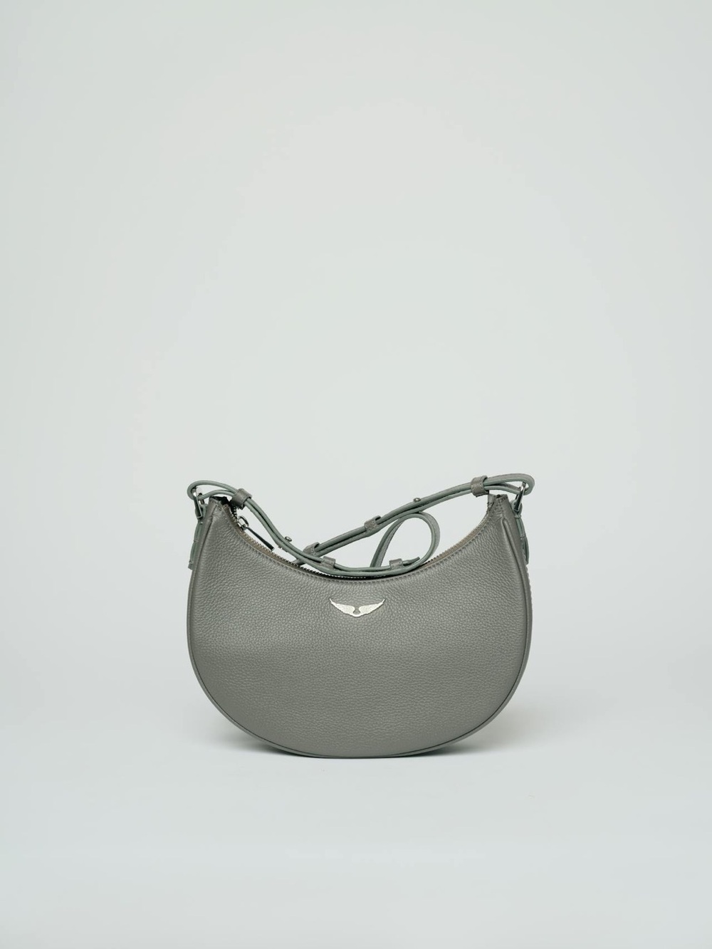Zadig &. Voltaire Moonvibe Grained Leather crossbody bag. - Picture 5 of 10